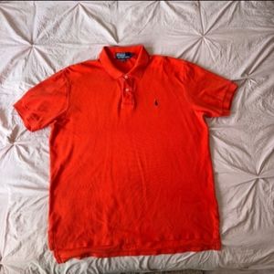 Polo by Ralph Lauren orange polo shirt